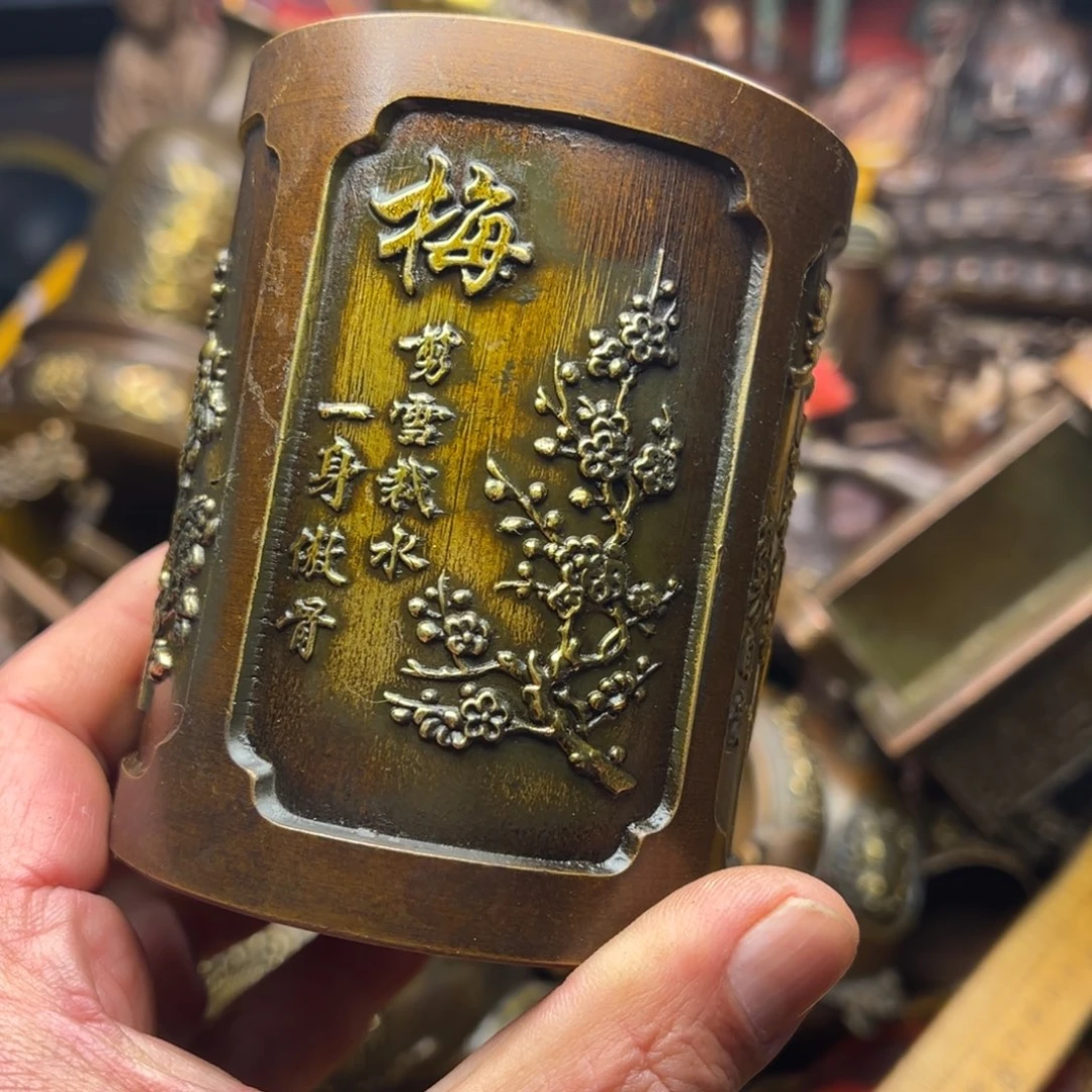 茶壶香炉铜器摆件