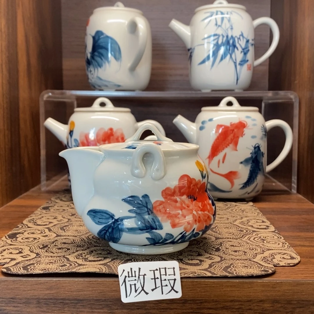 釉下彩手工绘制手工绘制