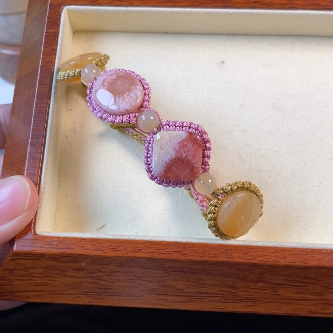 硅化珊瑚（珊瑚玉）未镶嵌手串399