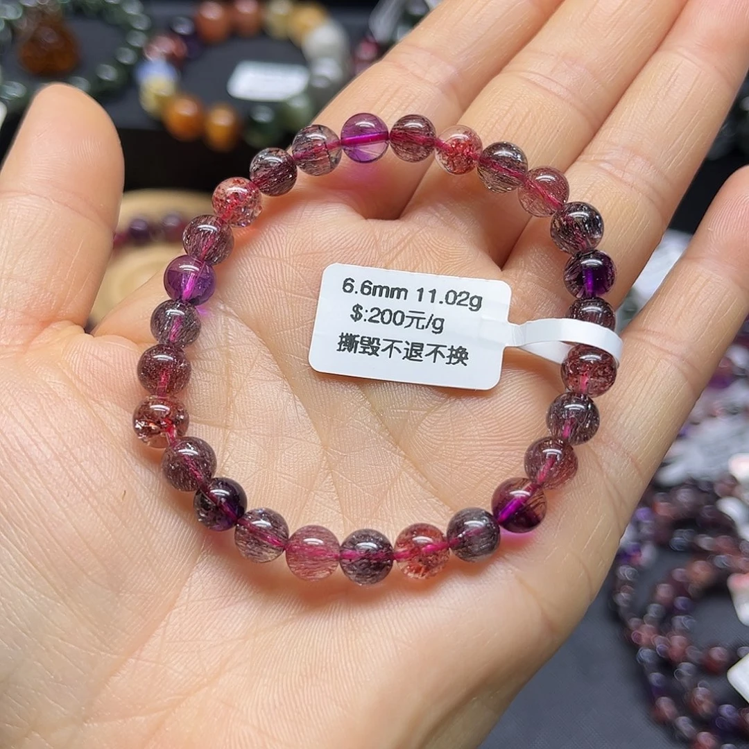 水晶手链未镶嵌P***H天然水晶