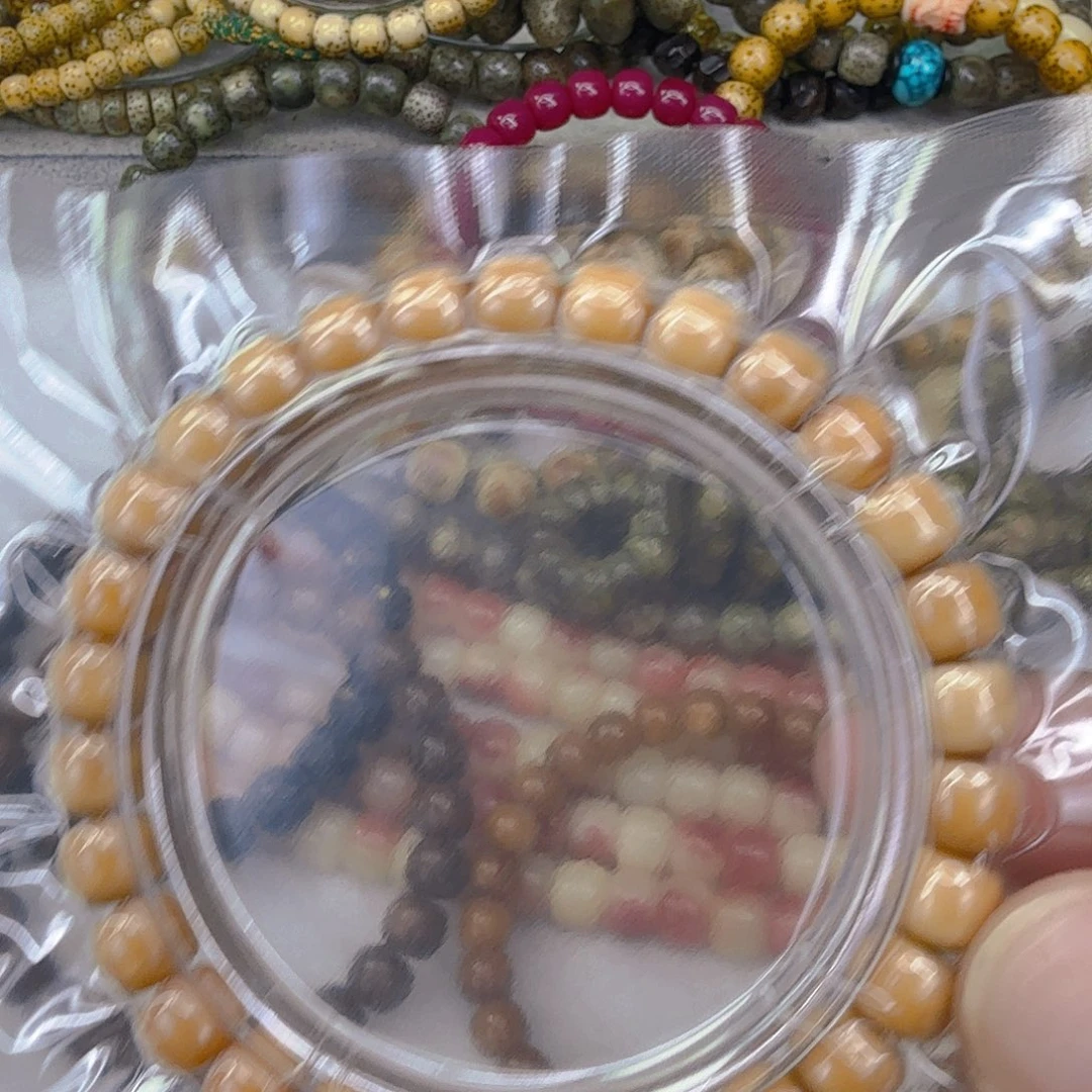 星月菩提手串58龙脊菩提单圈8×7