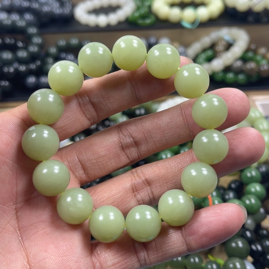 和田玉手串未镶嵌