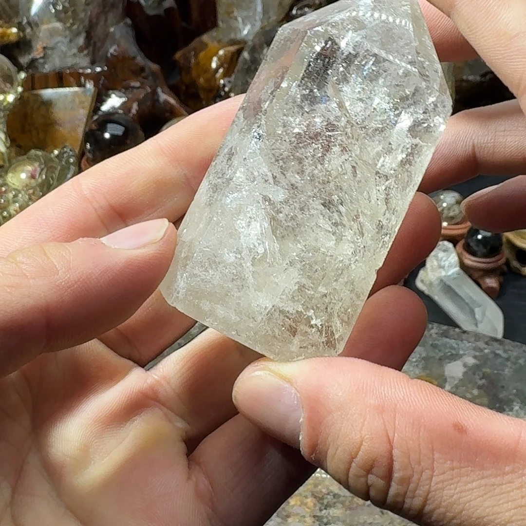 珠宝半成品银S925镶嵌水晶