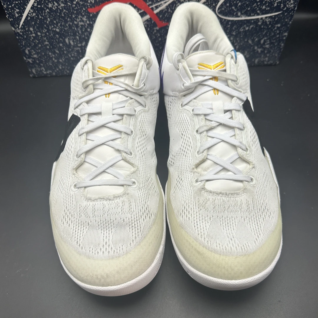 46码 科8 湖人白黄色