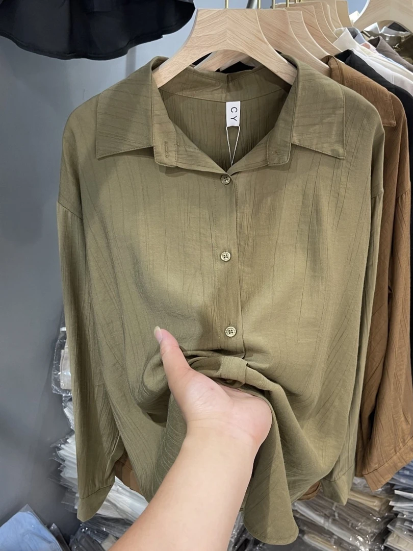 【现0992号 带钻衬衫】--姐妹服装2店