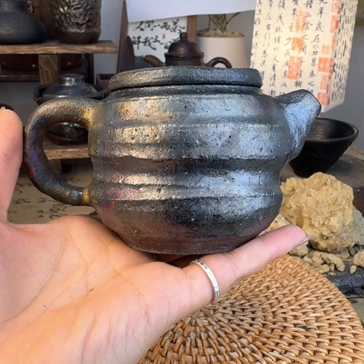 天*荥经黑砂炸福利正把壶微瑕10