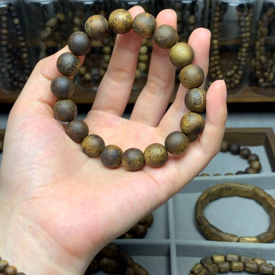 手串沉香海南白露卡12保14克+多样性发一