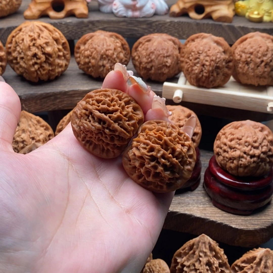 吊坠文玩核桃35全品秦闷