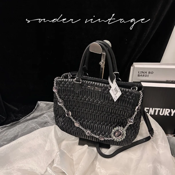 95新 MIU MIU/缪缪 miumiu斜挎包手提包