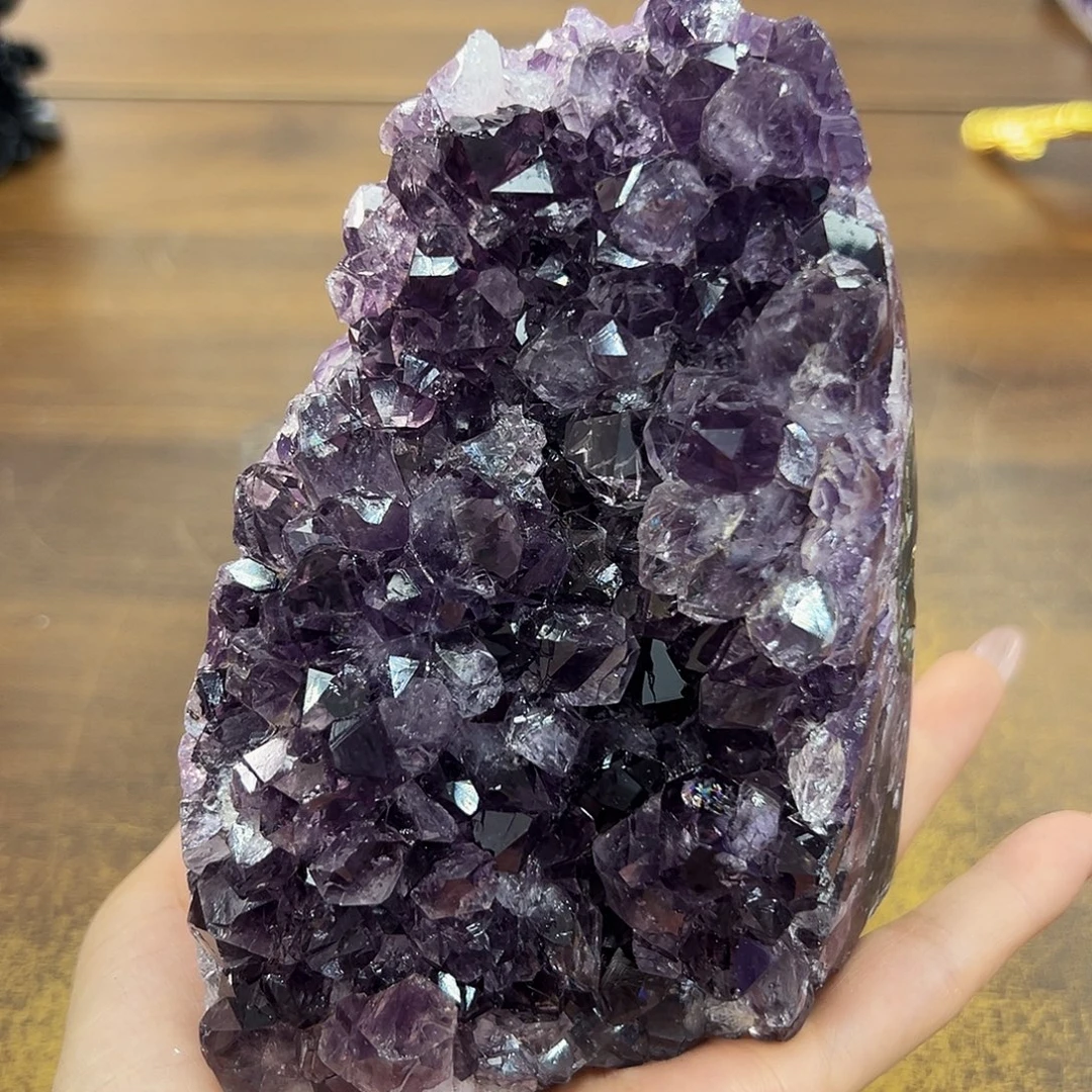 紫晶摆件未镶嵌晶体