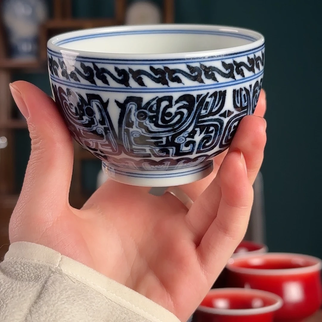 手工手绘柴窑烧制