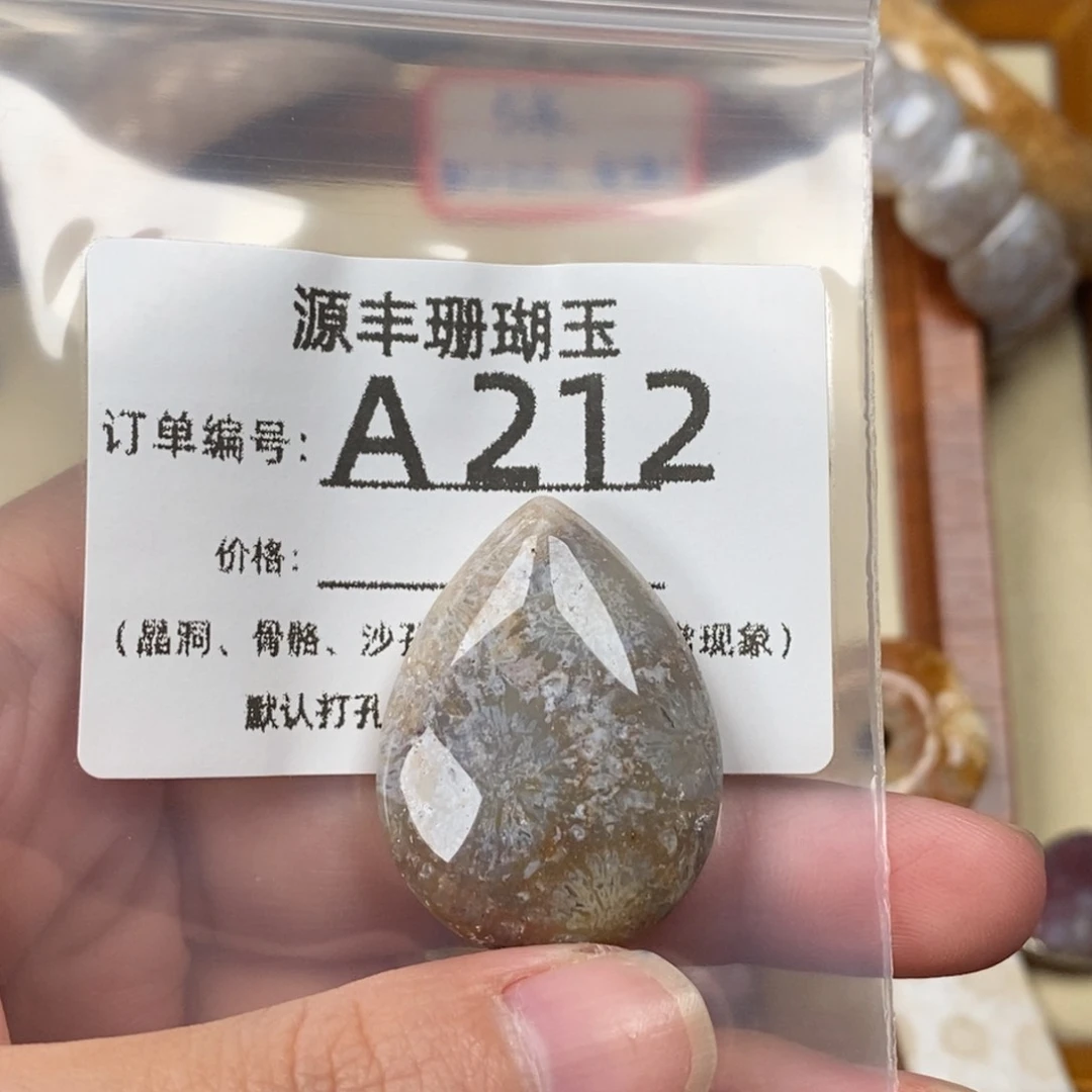 硅化玉颈饰未镶嵌?****?