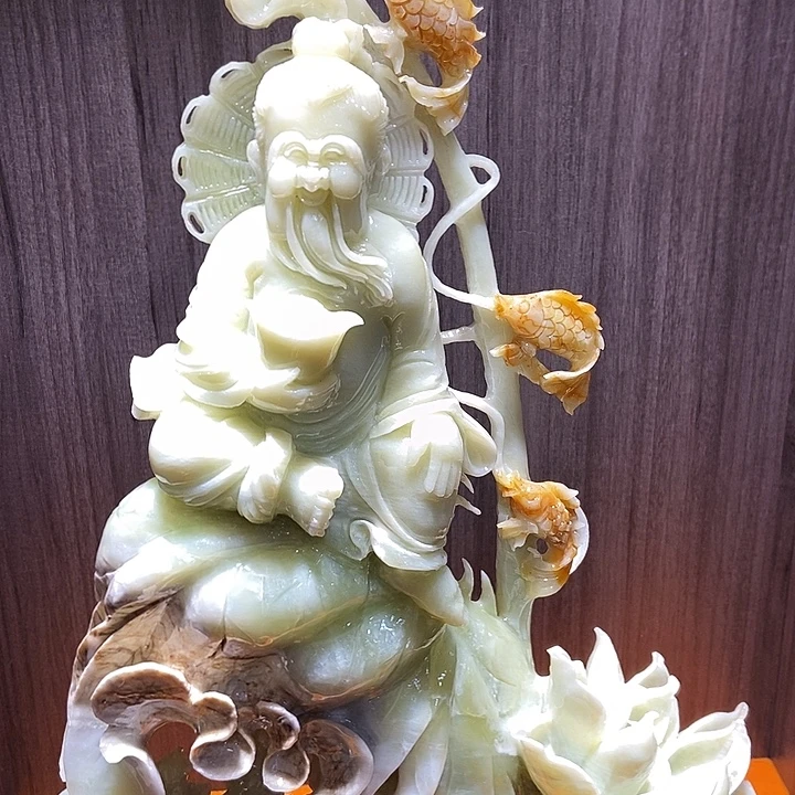 蛇纹石玉（覆膜）合金珠宝奇石