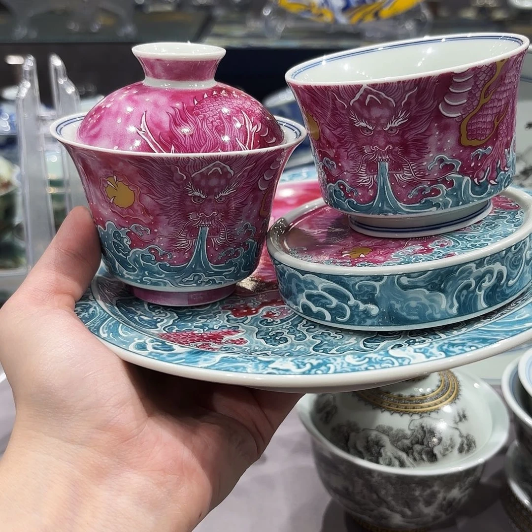 瓷片景德镇瓷器艺术半手