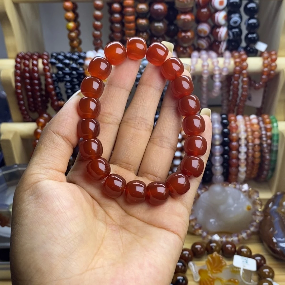 ****师玛瑙/玉髓手链未镶嵌