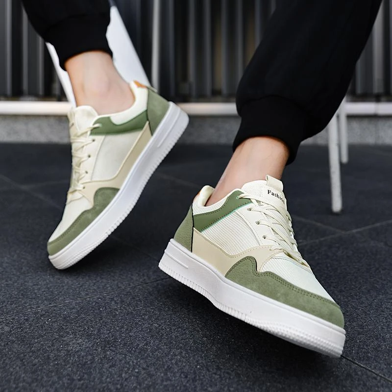 品牌断码男鞋秋季透气板鞋运动休闲鞋轻便百搭小白鞋男士网面防滑