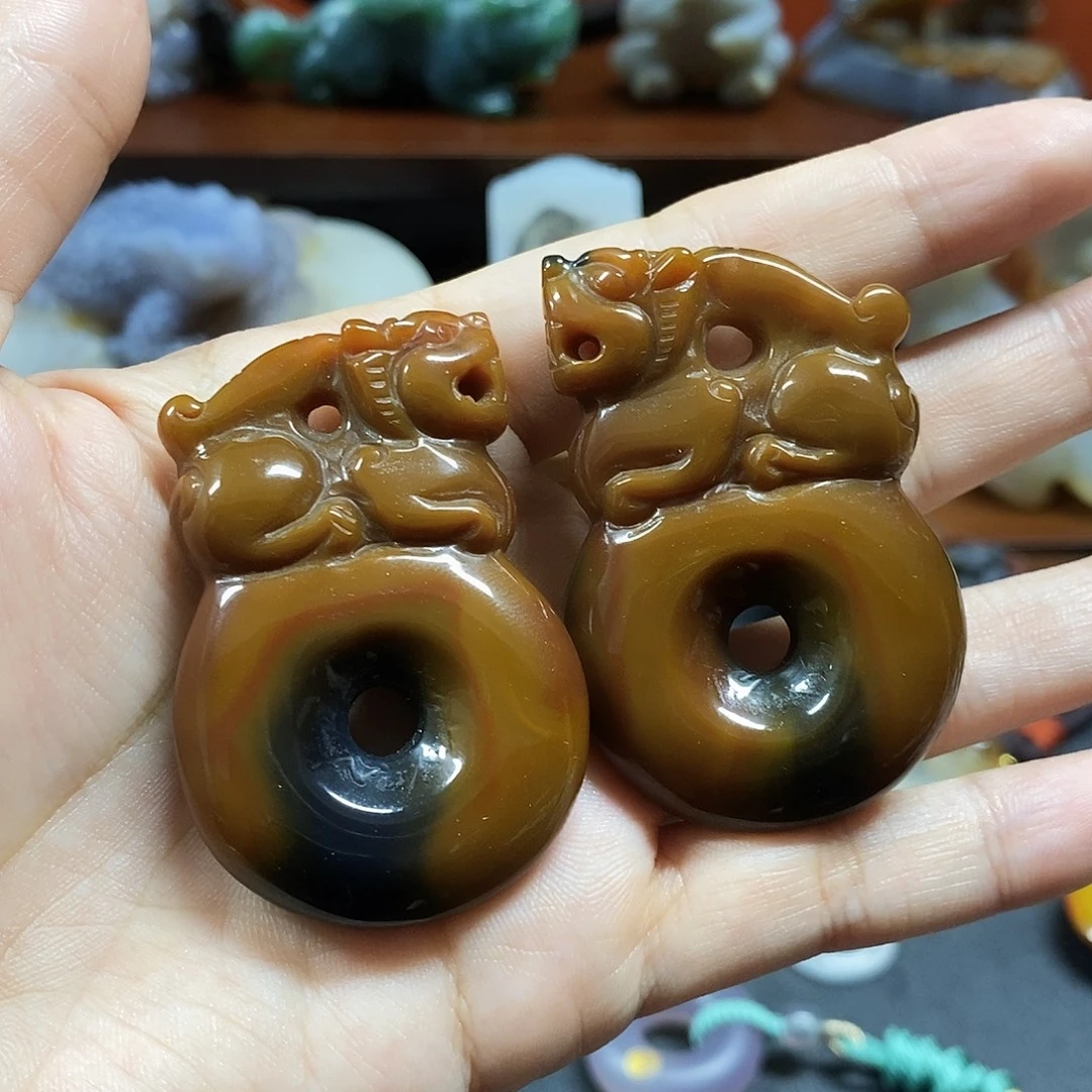 玛瑙/玉髓未镶嵌颈饰