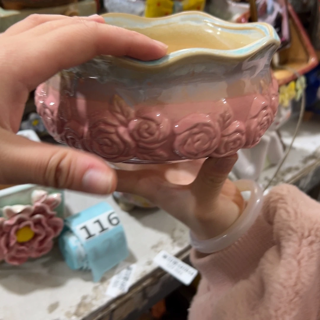 满20米秒退拉黑多肉花盆