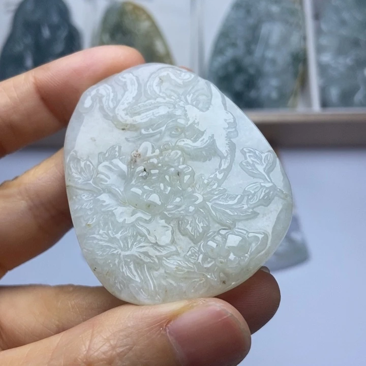颈饰未镶嵌翡翠翡翠