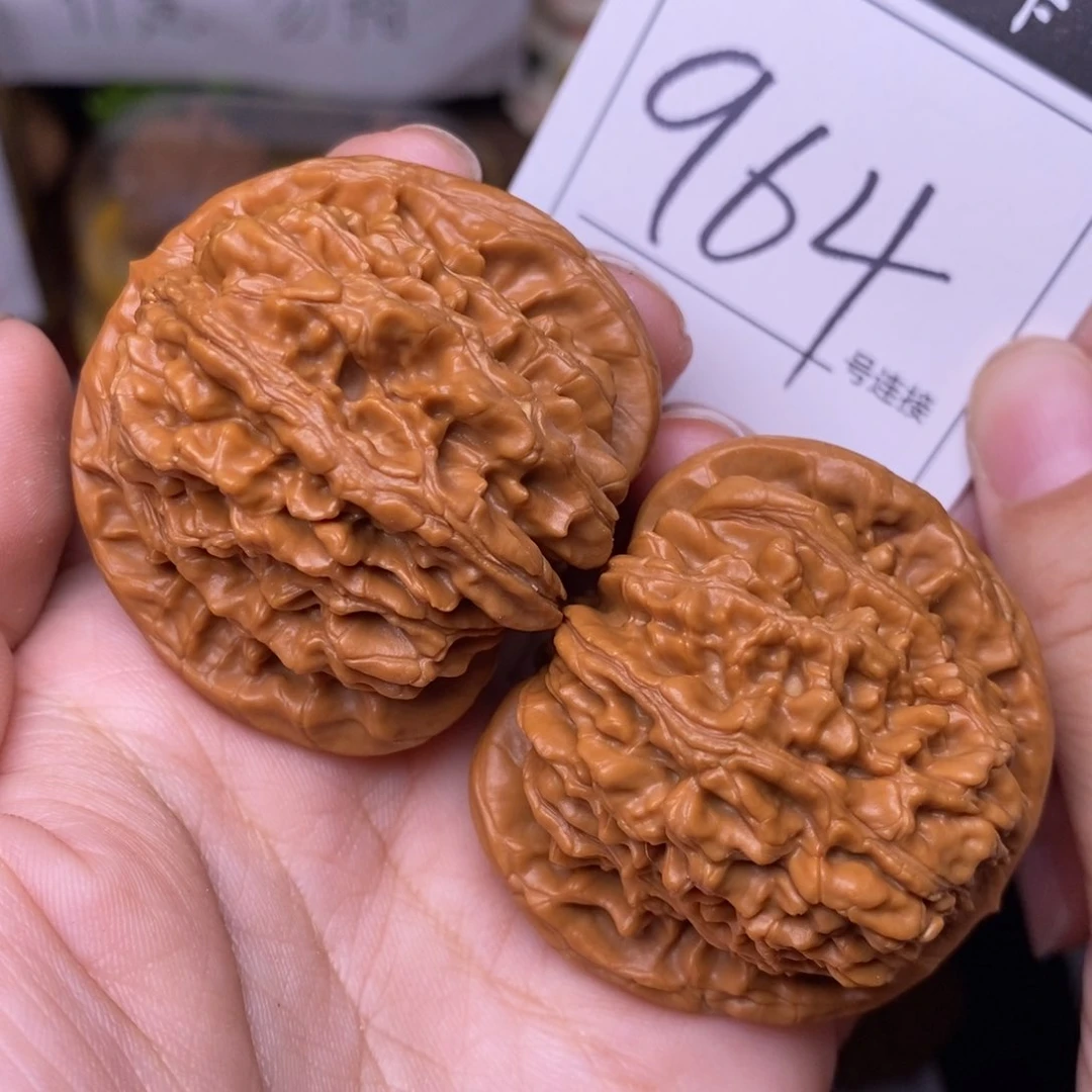 把件文玩核桃964四座楼狮子头4.6