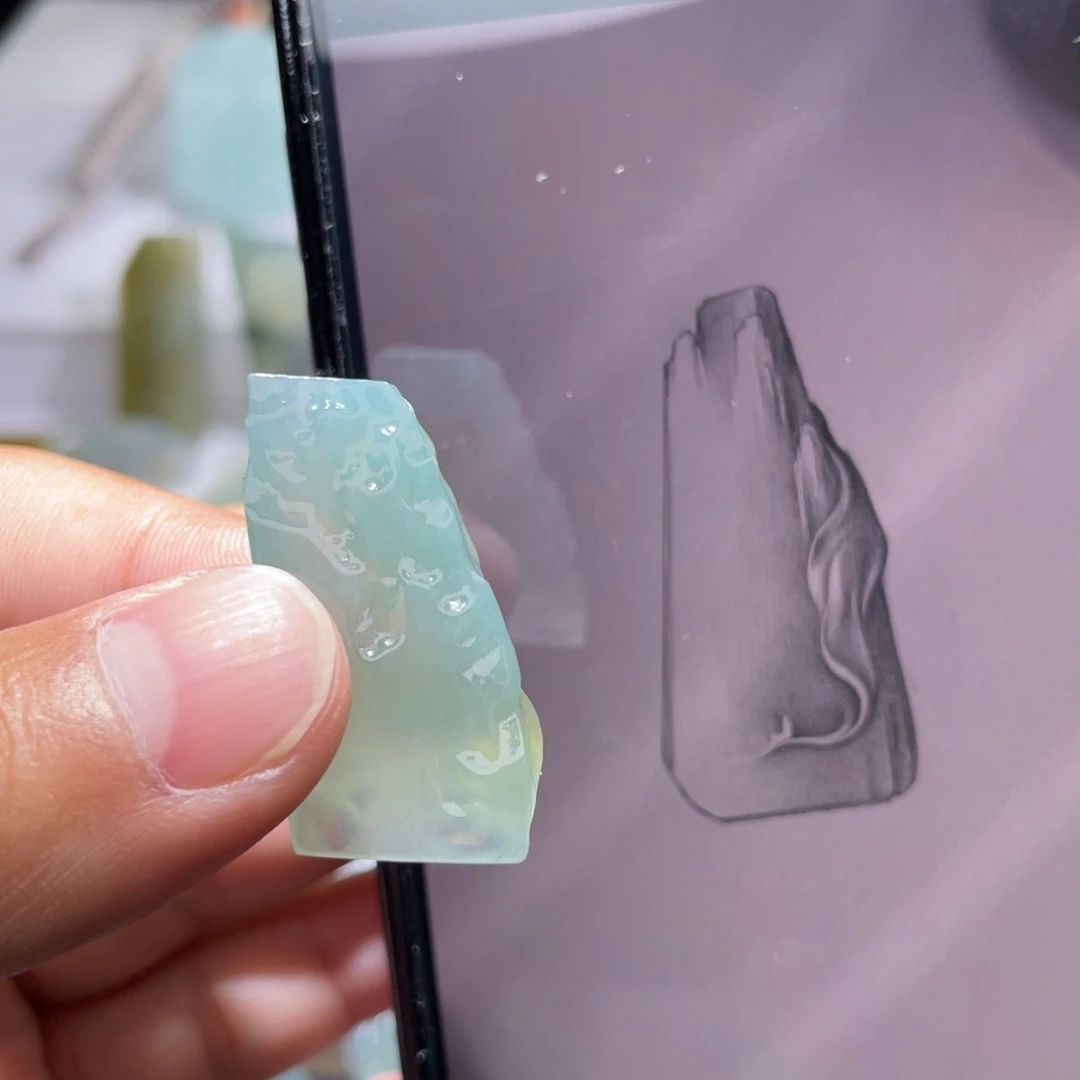 定制翡翠未镶嵌包工