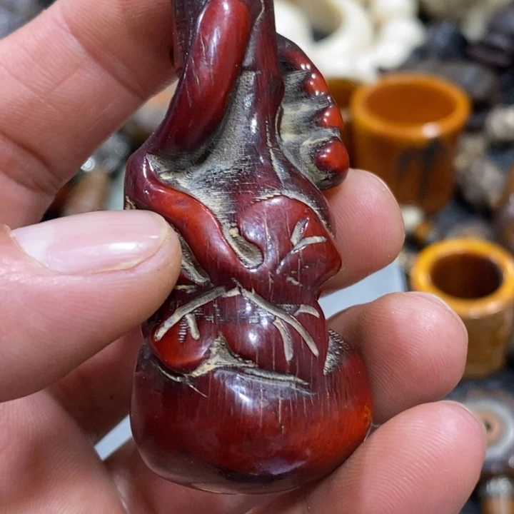 滴血莲花菩提吊坠