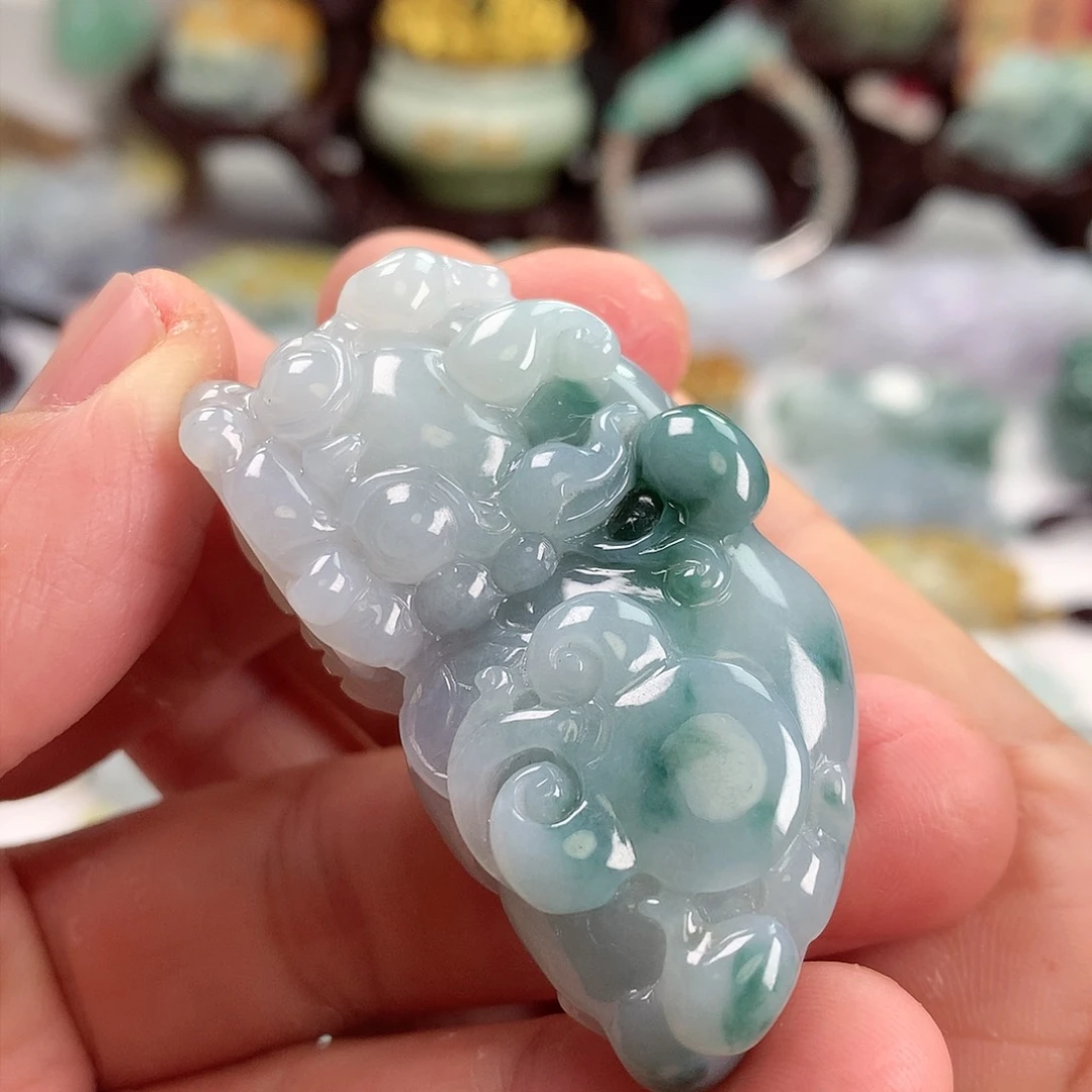【闪购商品】翡翠颈饰未镶嵌翡翠貔貅
