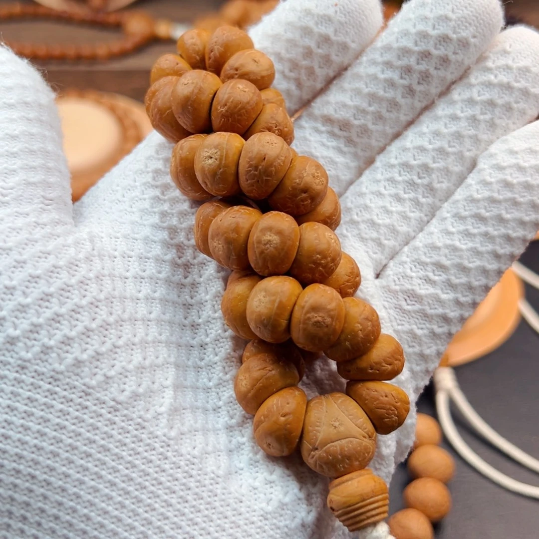 手串凤眼菩提无**胖13.5mm树王大肠