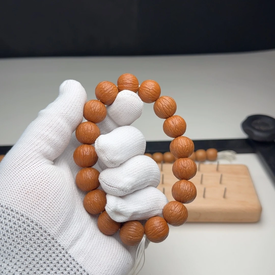 猴头核桃手串聚宝盆15小，同尺