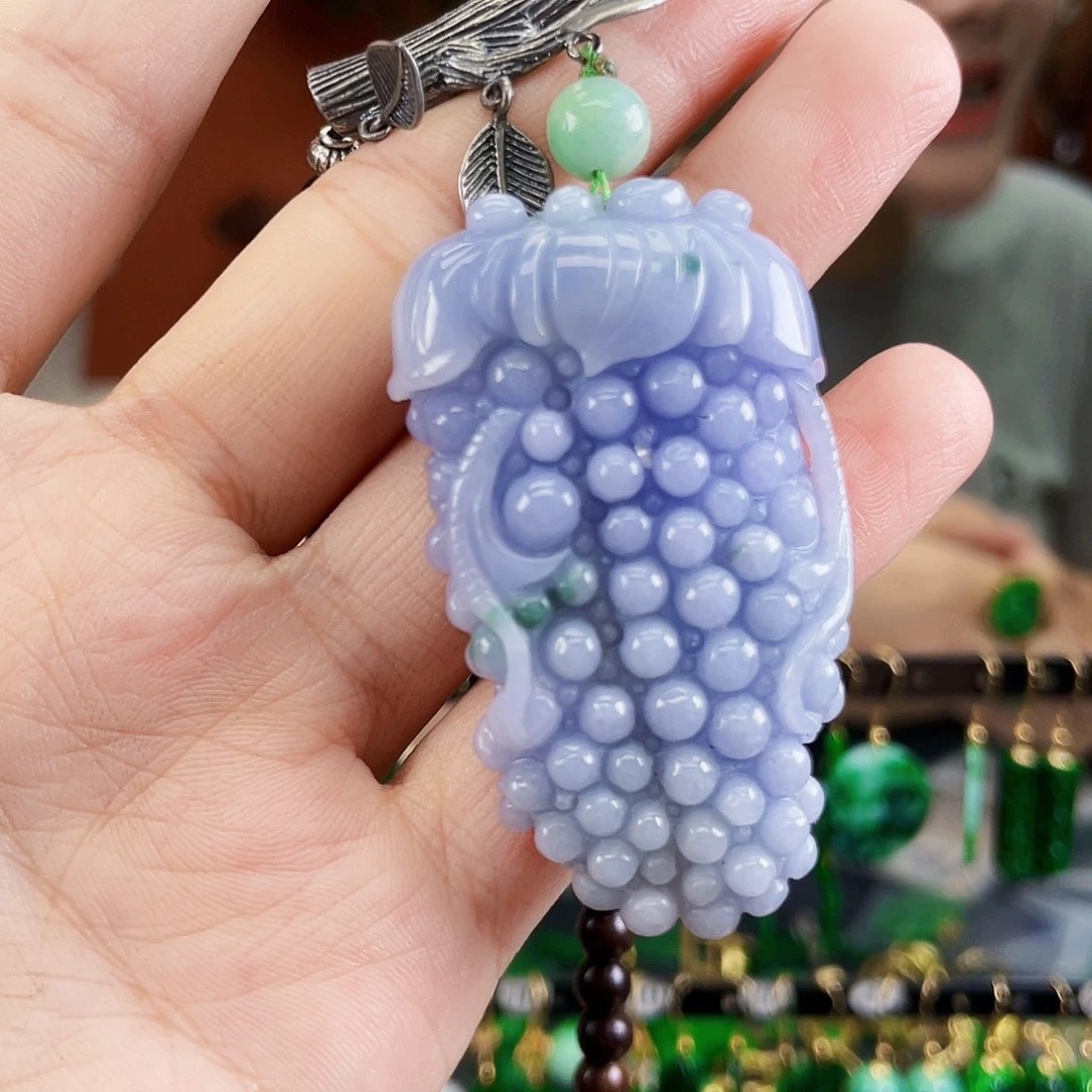 翡翠未镶嵌耳饰饰品