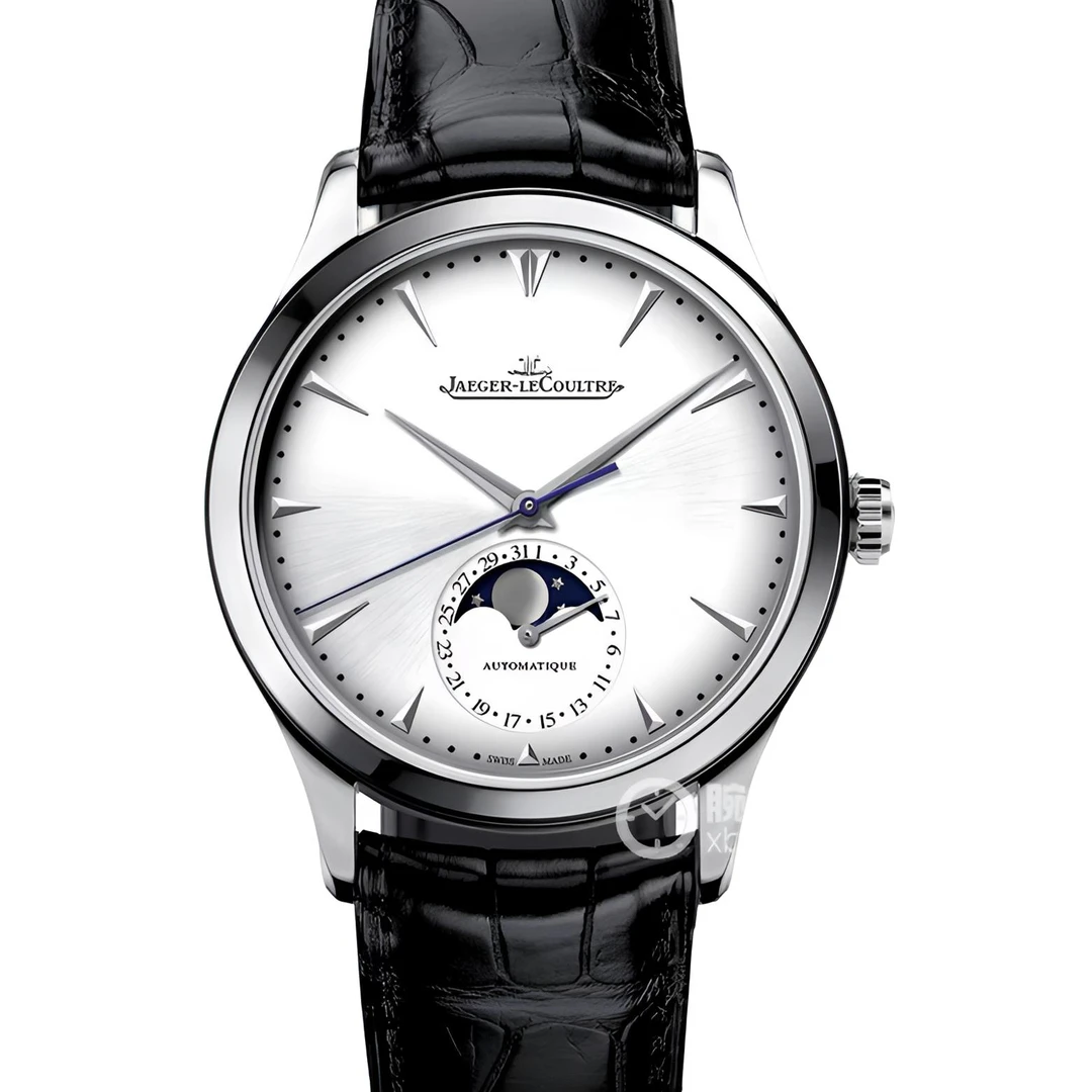 99新 Jaeger-LeCoultre/积家 积家大师月相 /自动机械 / Q1368420
