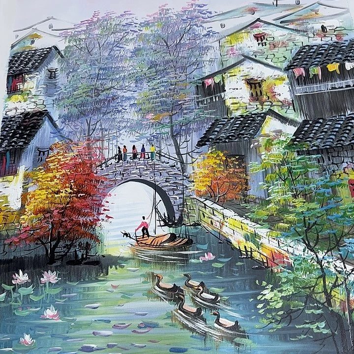 油画恭喜一直仔仔细细