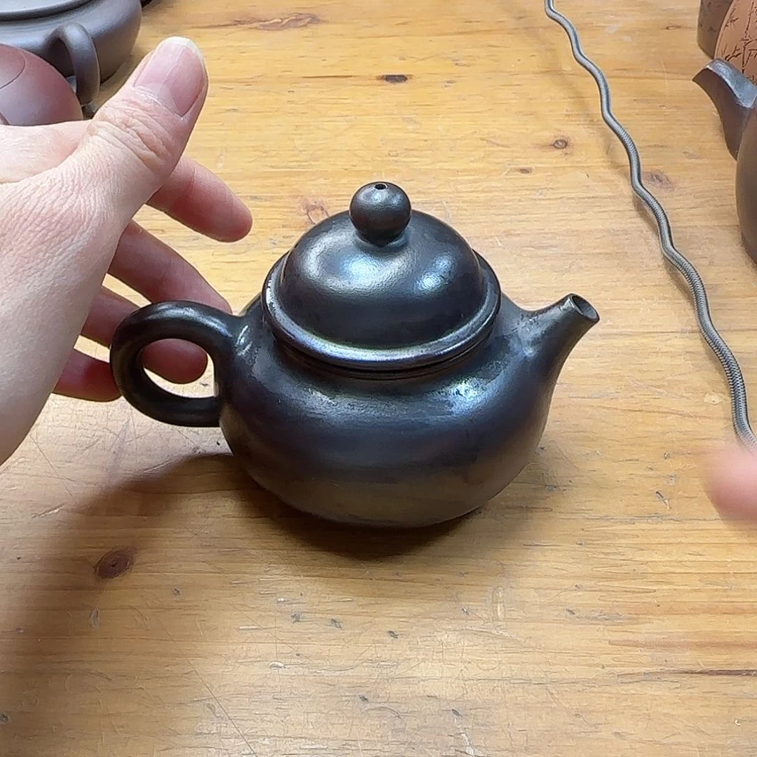 紫砂茶壶民间手艺人全手工制作