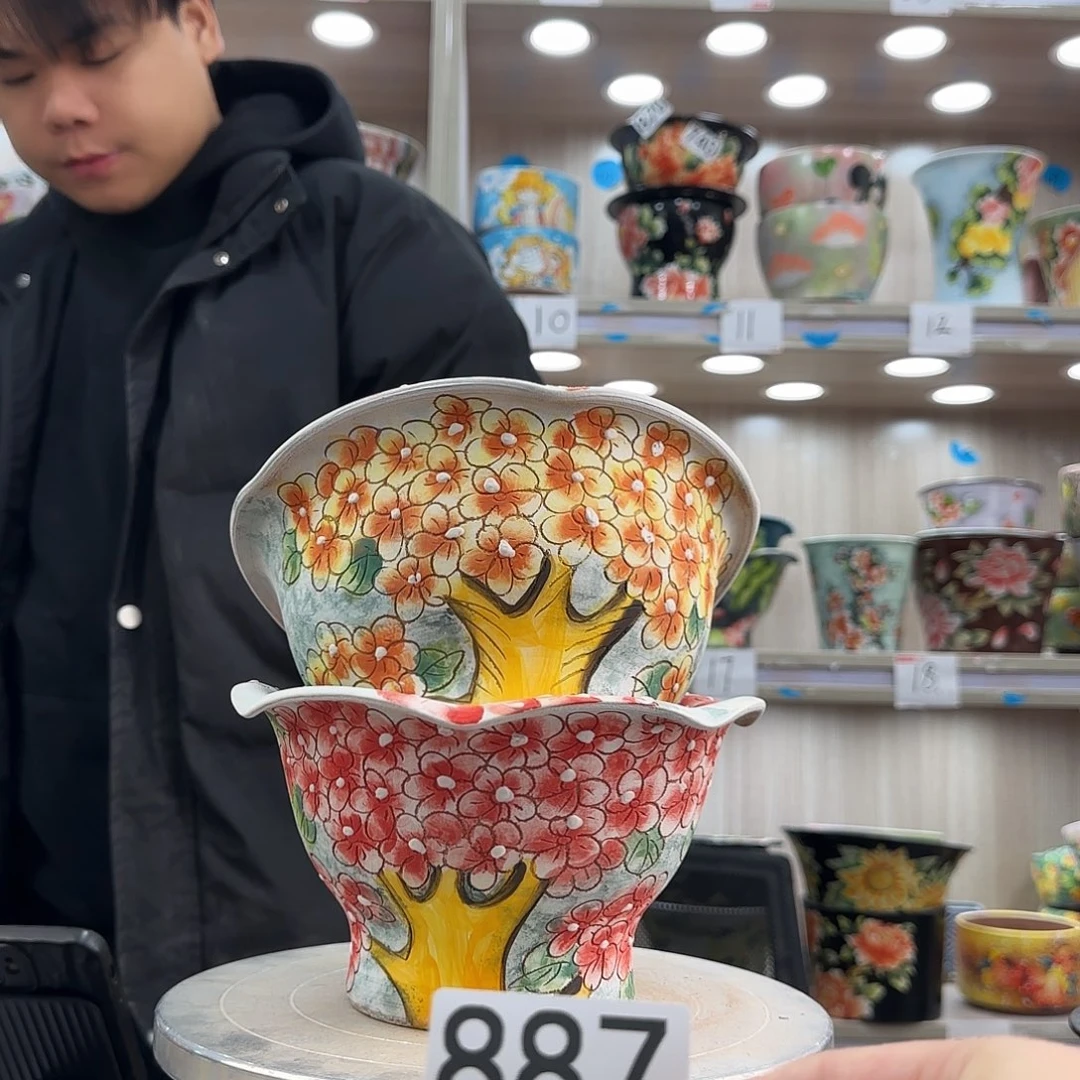 花盆紫砂瑕疵瑕疵887