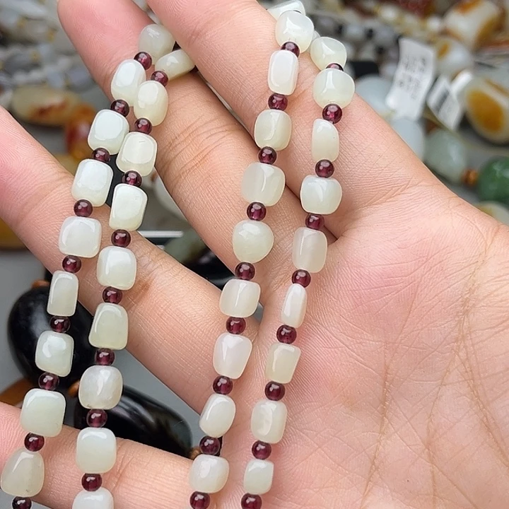 和田玉（糖玉）未镶嵌手链