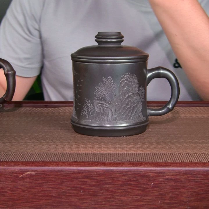 茶杯紫砂高货放漏