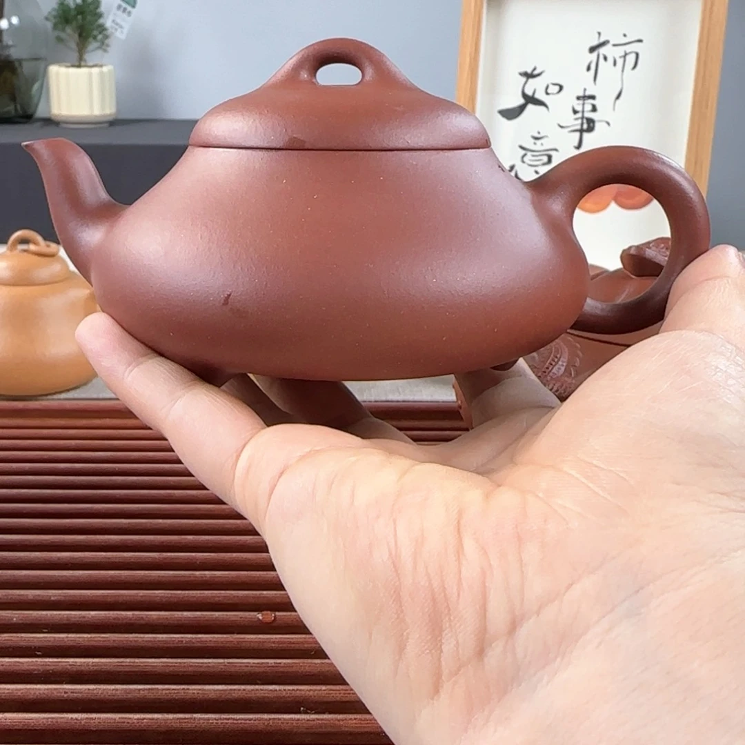 紫砂茶壶亨*微瑕底槽青