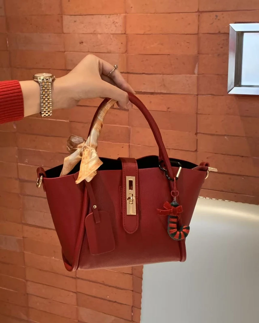 手提包包水桶包经典双根欧美风C