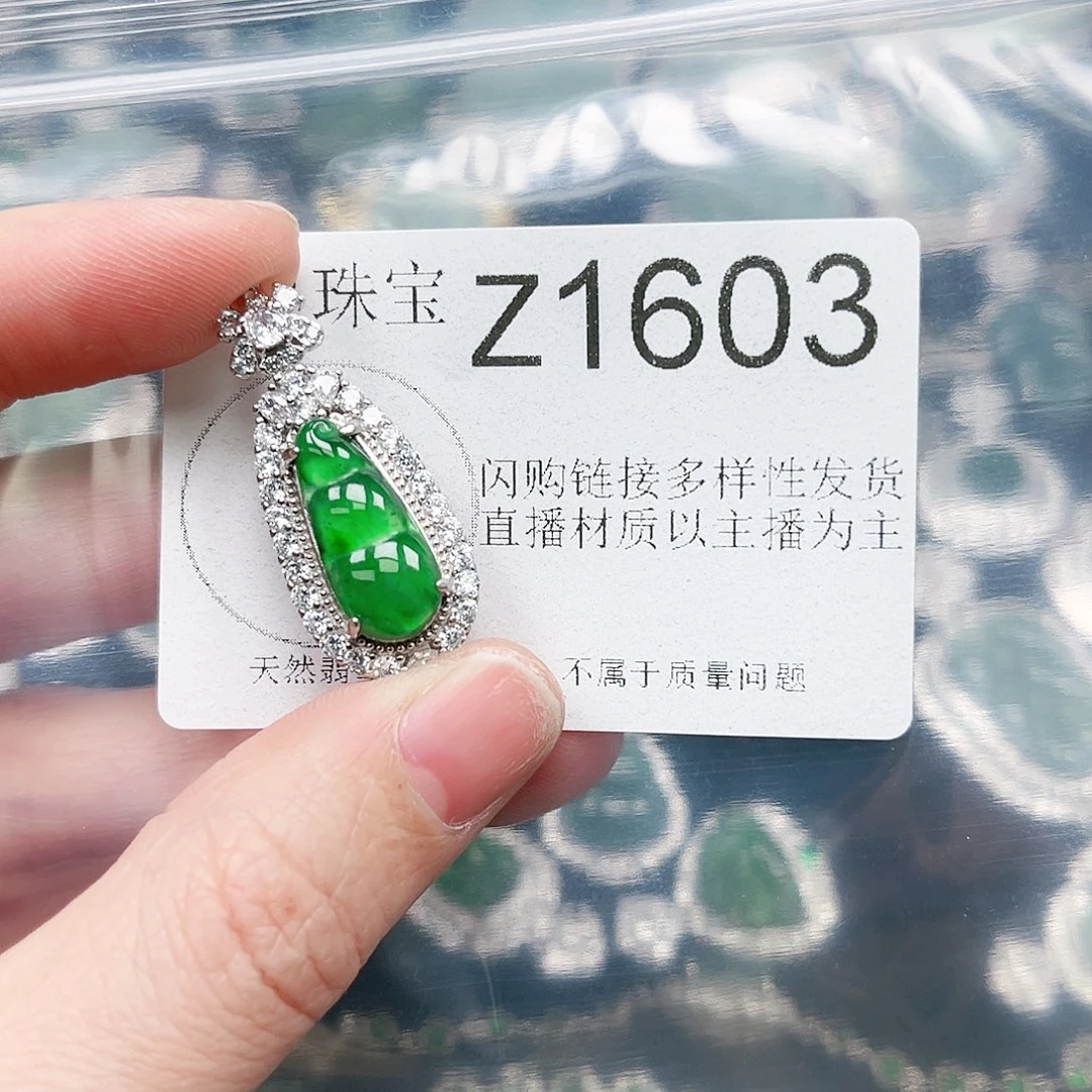 翡翠颈饰未镶嵌翡翠1603