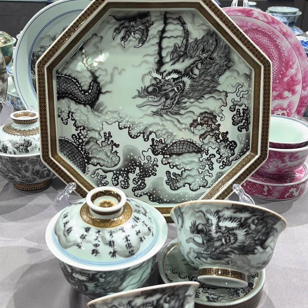 瓷片景德镇瓷器等十个大中企业