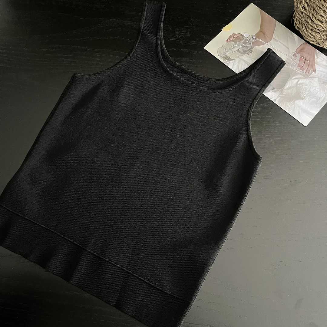 夏款女童黑色背心 8103高奢亲子系