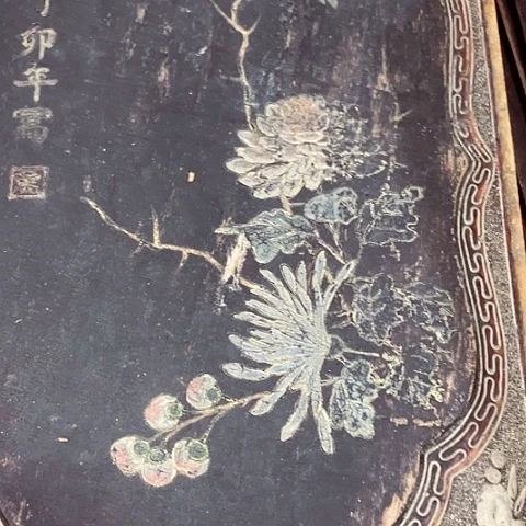 德**制木雕木头木头4片140