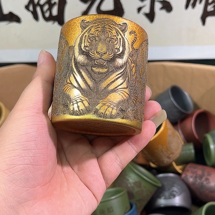 茶杯紫砂全手工紫砂主人杯