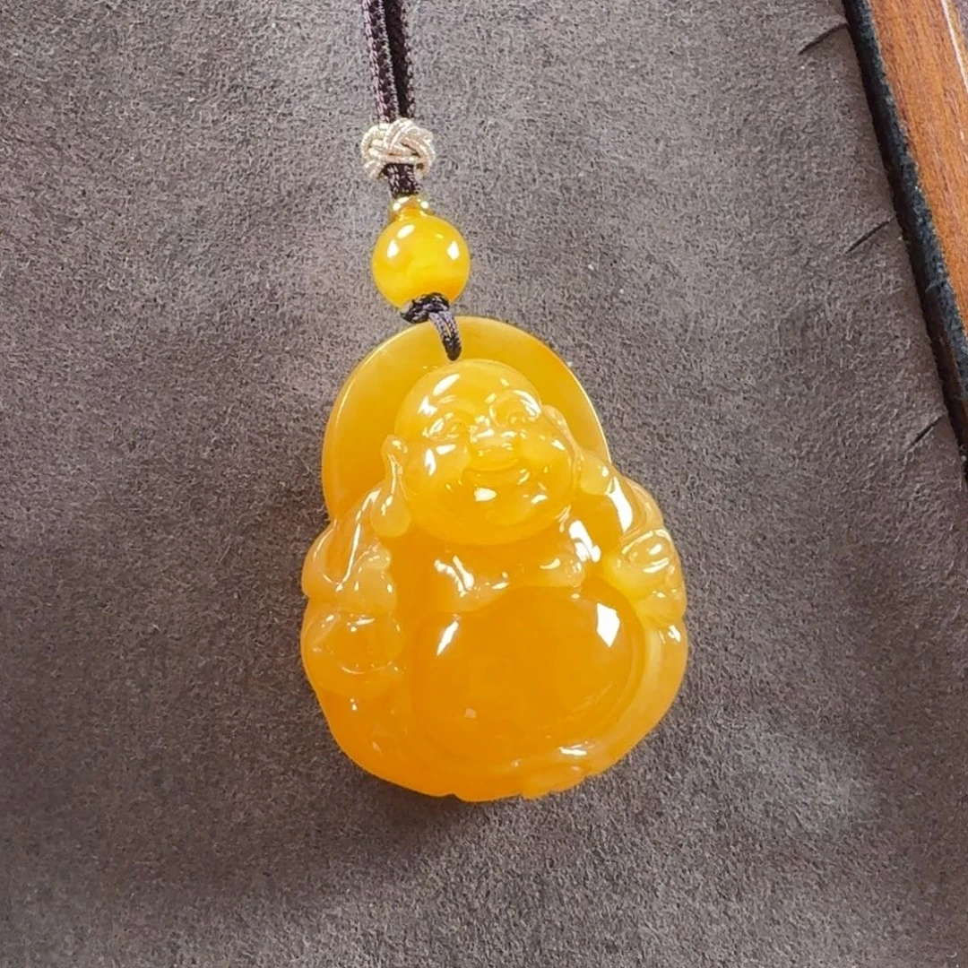 蜜蜡未镶嵌毛衣链