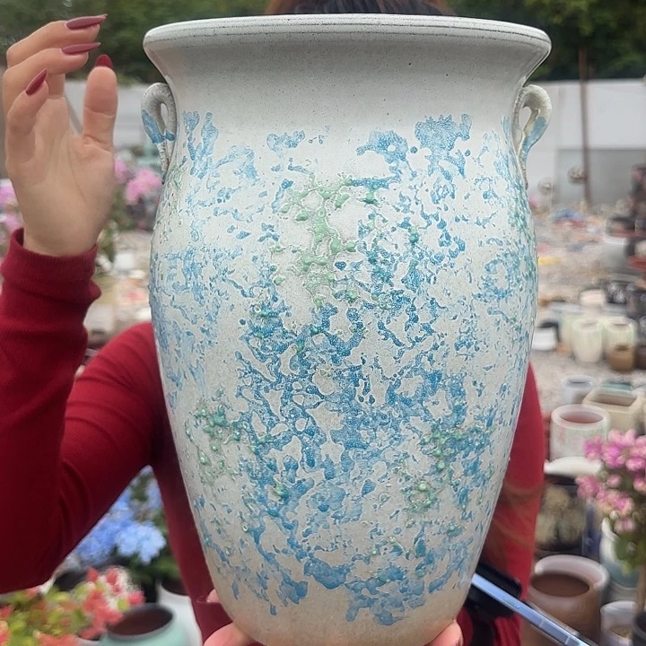 口20号32一个蓝白双耳