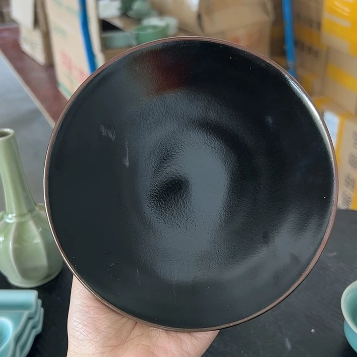 龙泉云间青瓷小米茶器