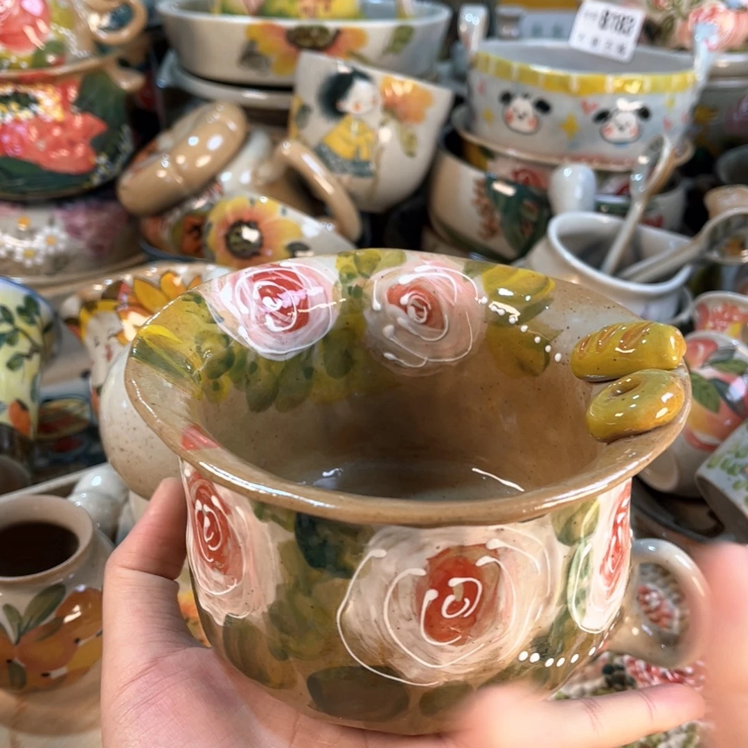 景德镇手工手绘杯