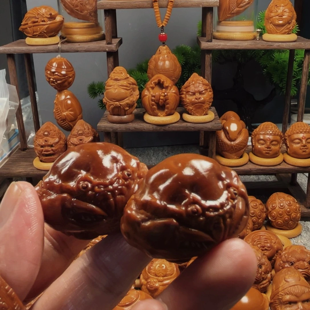 橄榄核手串/手链鸿**宇螃蟹