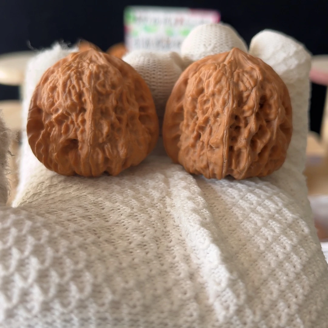 文玩核桃吊坠平谷凹底41