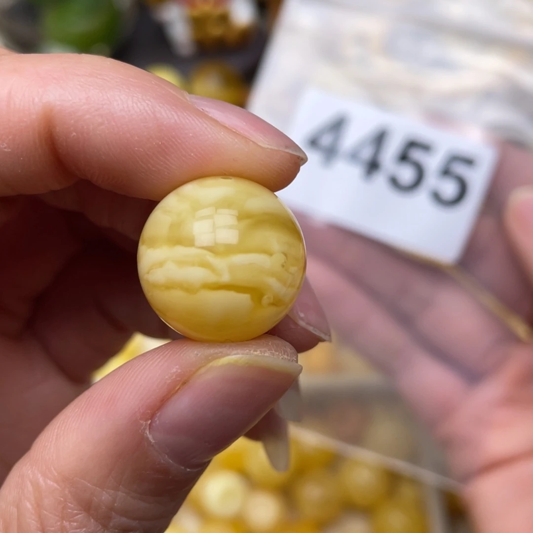 蜜蜡珠宝奇石未镶嵌粉17.2